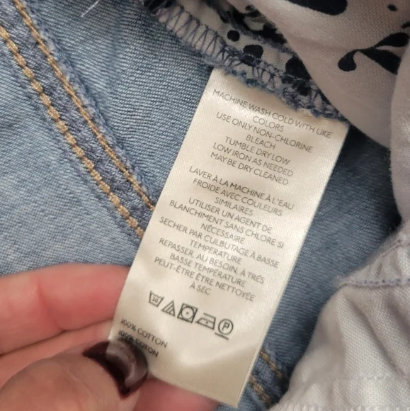 We The Free Lnan Crop Harem Jeans Size L - Picture 6 of 11